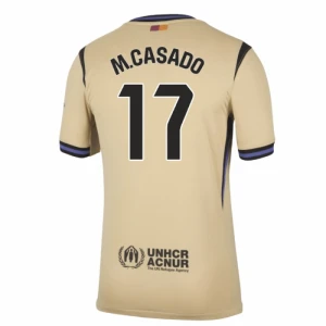 FC Barcelona Fußballtrikot 2025-26 M. Casado #17 Auswärtstrikot Herren