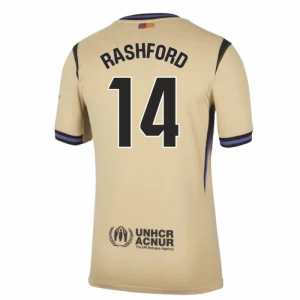 FC Barcelona Fußballtrikot 2025-26 Marcus Rashford #14 Auswärtstrikot Herren