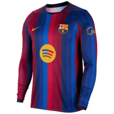 FC Barcelona Fußballtrikot 2026-27 Heimtrikot Herren Langarm