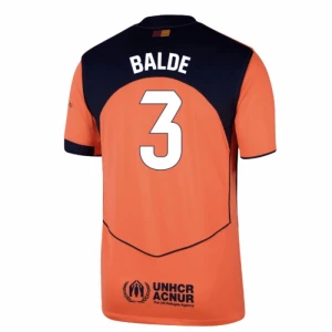 FC Barcelona Fußballtrikot Balde #3 2025-26 Ausweichtrikot Herren