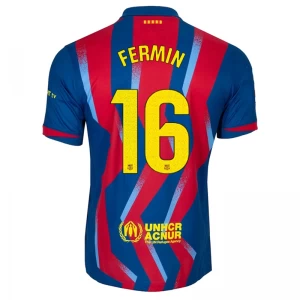 FC Barcelona Fußballtrikot Fermin #16 2025-26 Fourthtrikot Herren