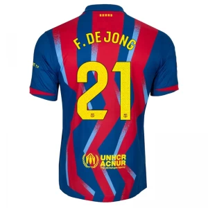 FC Barcelona Fußballtrikot Frenkie de Jong #21 2025-26 Fourthtrikot Herren