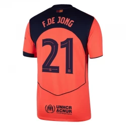FC Barcelona Fußballtrikot Frenkie de Jong #21 2025-26 UCL Ausweichtrikot Herren