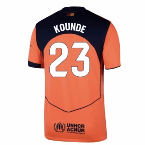 FC Barcelona Fußballtrikot Kounde #23 2025-26 Ausweichtrikot Herren