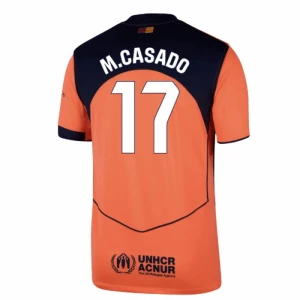 FC Barcelona Fußballtrikot M. Casado #17 2025-26 Ausweichtrikot Herren