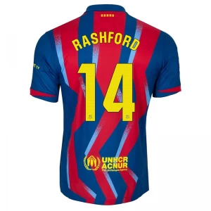 FC Barcelona Fußballtrikot Marcus Rashford #14 2025-26 Fourthtrikot Herren