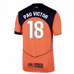 FC Barcelona Fußballtrikot Pau Victor #18 2025-26 Ausweichtrikot Herren