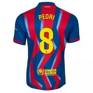 FC Barcelona Fußballtrikot Pedri #8 2025-26 Fourthtrikot Herren