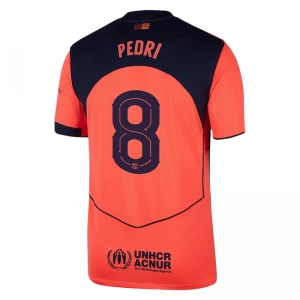 FC Barcelona Fußballtrikot Pedri #8 2025-26 UCL Ausweichtrikot Herren
