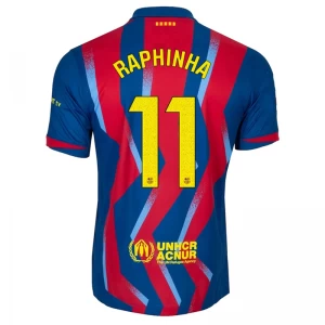 FC Barcelona Fußballtrikot Raphinha #11 2025-26 Fourthtrikot Herren