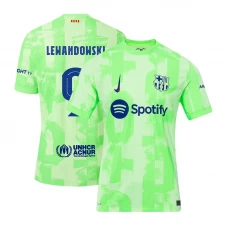 FC Barcelona Fußballtrikot Robert Lewandowski #9 2024-25 UCL Ausweichtrikot Herren