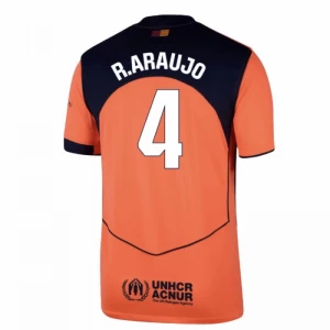 FC Barcelona Fußballtrikot Ronald Araujo #4 2025-26 Ausweichtrikot Herren