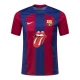 FC Barcelona Fußballtrikots 2023-24 Rolling Stones Heimtrikot Herren