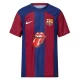 FC Barcelona Robert Lewandowski #9 Fußballtrikots 2023-24 x Rolling Stones Heimtrikot Herren