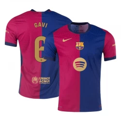 FC Barcelona Gavi #6 Fußballtrikot 2024-25 New Spotify Logo Heimtrikot Herren