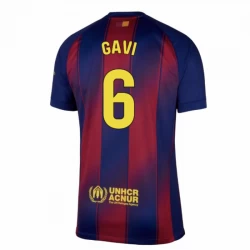 FC Barcelona Gavi #6 Fußballtrikot 2025-26 Heimtrikot Herren