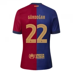 FC Barcelona Gundogan #22 Fußballtrikot 2024-25 Heimtrikot Herren