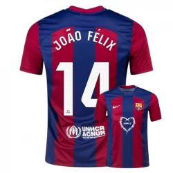 FC Barcelona João Félix #14 Fußballtrikots 2023-24 x Karol G Heimtrikot Herren