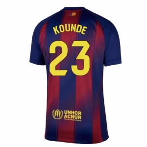 FC Barcelona Kounde #23 Fußballtrikot 2025-26 Heimtrikot Herren