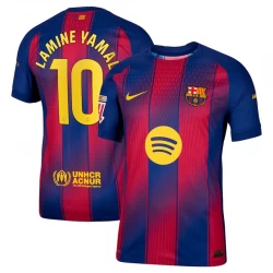 FC Barcelona Lamine Yamal #10 Fußballtrikot 2025-26 Heimtrikot Herren