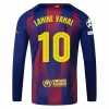 FC Barcelona Lamine Yamal #10 Fußballtrikot 2025-26 UCL Heimtrikot Herren Langarm