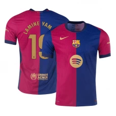 FC Barcelona Lamine Yamal #19 Fußballtrikot 2024-25 New Spotify Logo Heimtrikot Herren