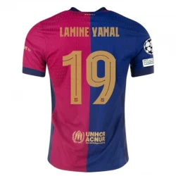 FC Barcelona Lamine Yamal #19 Fußballtrikot 2024-25 UCL Heimtrikot Herren