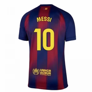 FC Barcelona Lionel Messi #10 Fußballtrikot 2025-26 Heimtrikot Herren