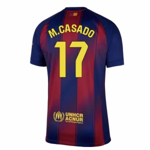 FC Barcelona M. Casado #17 Fußballtrikot 2025-26 Heimtrikot Herren