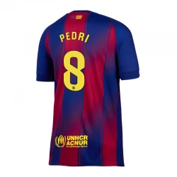 FC Barcelona Pedri #8 Fußballtrikot 2025-26 Heimtrikot Herren