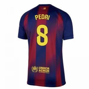FC Barcelona Pedri #8 Fußballtrikot 2025-26 Heimtrikot Herren