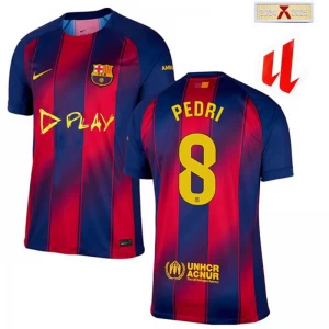 FC Barcelona Pedri Fußballtrikot 2025-26 Clasico Heimtrikot Herren