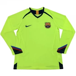 FC Barcelona Retro Trikot 2005-06 Auswärts Herren Langarm