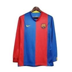 FC Barcelona Retro Trikot 2006-07 Heim Herren Langarm