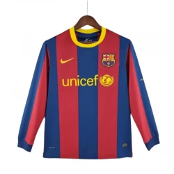 FC Barcelona Retro Trikot 2010-11 Heim Herren Langarm