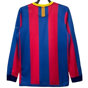 FC Barcelona Retro Trikot 2010-11 Heim Herren Langarm
