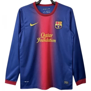 FC Barcelona Retro Trikot 2012-13 Heim Herren Langarm