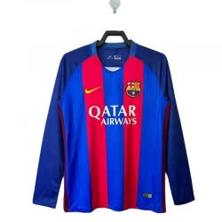 FC Barcelona Retro Trikot 2016-17 Heim Herren Langarm