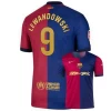 FC Barcelona Robert Lewandowski #9 Fußballtrikot 2024-25 Travis Scott Heimtrikot Herren