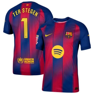 FC Barcelona Ter Stegen #1 Fußballtrikot 2025-26 Heimtrikot Herren