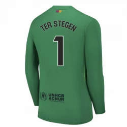 FC Barcelona Ter Stegen #1 Fußballtrikot 2025-26 Torwart Heimtrikot Herren