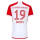 FC Bayern München Alphonso Davies #19 Fußballtrikots 2023-24 Heimtrikot Herren