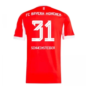 FC Bayern München Bastian Schweinsteiger #31 Fußballtrikot 2025-26 Heimtrikot Herren