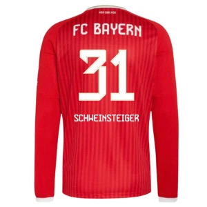 FC Bayern München Bastian Schweinsteiger #31 Fußballtrikot 2026-27 Heimtrikot Herren Langarm