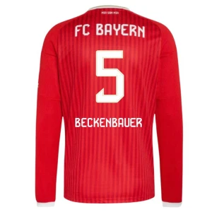 FC Bayern München Beckenbauer #5 Fußballtrikot 2026-27 Heimtrikot Herren Langarm
