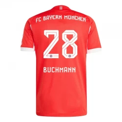 FC Bayern München Buchmann #28 Fußballtrikot 2025-26 Heimtrikot Herren