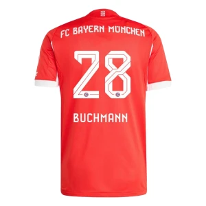 FC Bayern München Buchmann #28 Fußballtrikot 2025-26 Heimtrikot Herren