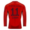 FC Bayern München Coman #11 Fußballtrikot 2024-25 Heimtrikot Herren Langarm