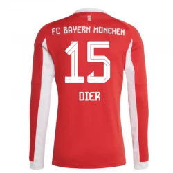 FC Bayern München Dier #15 Fußballtrikot 2025-26 Heimtrikot Herren Langarm