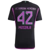 FC Bayern München Fußballtrikot 2023-24 Jamal Musiala #42 Auswärtstrikot Herren
